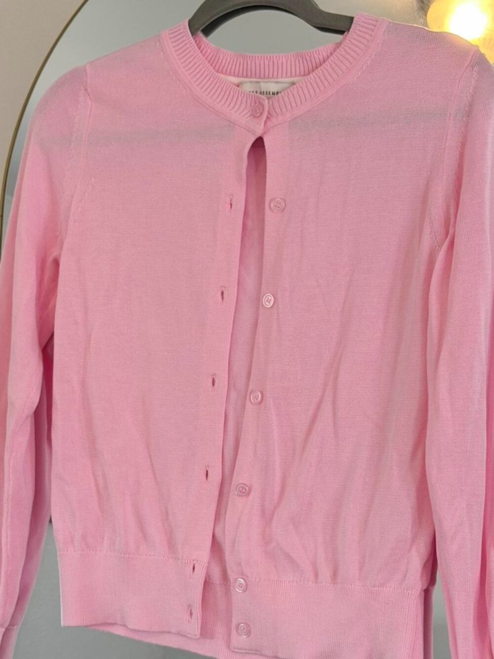 Free Assembly Pink Cardigan Size XS